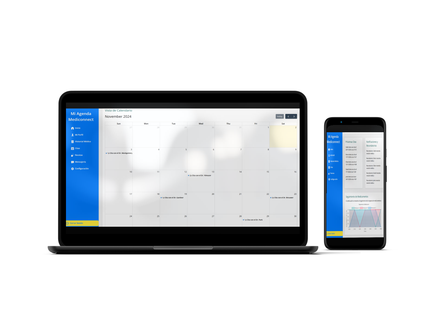 Vista previa de MediConnect